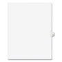 Avery Preprinted Legal Exhibit Side Tab Index Dividers, Avery Style, 26-Tab, O, 11 x 8.5, White, 25/Pack, (1415)