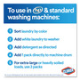 Clorox Zero Splash Bleach Packs, Regular, 12 Packs/Canister, 6 Canisters/Carton