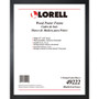 Lorell Solid Wood Poster Frame - 22" x 28" Frame Size - Rectangle - Horizontal, Vertical - Black