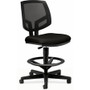 HON Volt Sitting Stool - Black Seat Color - Fabric Seat Material - Black Back Color - Mesh Back Material - Black Frame Color