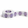 Smead BCCR Bar-Style Color-Coded Labels - H - x 1 1/4" Width x 1" Length - Lavender - Laminated