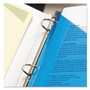 Smead Organized Up Poly Slash Jackets, 2-Sections, Letter Size, Assorted Colors, 5/Pack