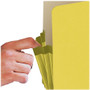 Smead Colored File Pockets, 3.5" Expansion, Legal Size, Yellow