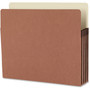 Smead Recycled Top Tab File Pockets, 3.5" Expansion, Letter Size, Redrope, 25/Box