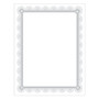 Southworth Premium Certificates, 8.5 x 11, White/Silver with Spiro Silver Foil Border,15/Pack