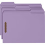 Smead Top Tab Colored Fastener Folders, 0.75" Expansion, 2 Fasteners, Letter Size, Lavender Exterior, 50/Box (SMD12440) View Product Image