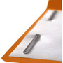 Smead Top Tab Colored Fastener Folders, 0.75" Expansion, 2 Fasteners, Letter Size, Orange Exterior, 50/Box