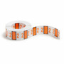 Smead BCCRN Bar-Style Color-Coded Labels - 2 - x 1 1/4" Width x 1" Length - Light Orange - Laminated