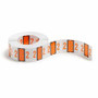 Smead BCCRN Bar-Style Color-Coded Labels - 2 - x 1 1/4" Width x 1" Length - Light Orange - Laminated