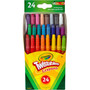 Crayola Twistables Mini Crayons, 24 Colors/Pack
