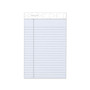 TOPS Prism + Colored Writing Pads, Narrow Rule, 50 Pastel Gray 5 x 8 Sheets, 12/Pack