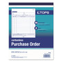 TOPS Purchase Order Book, 22 Lines, Two-Part Carbonless, 8.38 x 10.19, 50 Forms Total