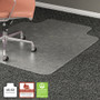 CHAIR MAT;45X53;WD/LIP;25X12