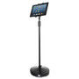 Kantek Floor Stand for iPad and Other Tablets, Black