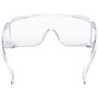 3M Tour Guard V Safety Glasses, One Size Fits Most, Clear Frame/Lens, 20/Box (MMMTGV0120) View Product Image