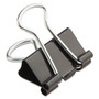 Universal Binder Clips, Mini, Black/Silver, 12/Box (UNV10199) View Product Image