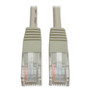 Tripp Lite CAT5e 350 MHz Molded Patch Cable, 50 ft, Gray (TRPN002050GY) View Product Image