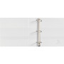 Avery Heavy-Duty Non Stick View Binder with DuraHinge and Slant Rings, 3 Rings, 2" Capacity, 11 x 8.5, White, (5504)