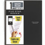 Five Star Wirebound Notebook, 1-Subject, Quadrille Rule (4 sq/in), Randomly Assorted Cover Color, (100) 11 x 8.5 Sheets