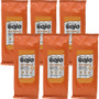 GOJO FAST TOWELS Hand Cleaning Towels, 2-Ply, 7.75 x 11, Fresh Citrus, Blue, 60/Pack, 6 Packs/Carton