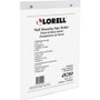 Lorell Wall-Mounted Sign Holders - Support 8.50" x 11" Media - Acrylic - Clear