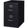Lorell Fortress Series 26-1/2" Commercial-Grade Vertical File Cabinet - 18" Width x 26.5" Depth x 28.4" Height - 2 x Drawer(s) for File - Legal - Vertical - Lockable, Ball-bearing Suspension, Heavy Duty - (LLR60661)