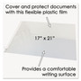 Artistic Second Sight Clear Plastic Desk Protector, with Hinged Protector, 21 x 17, Clear (AOPSS1721) View Product Image