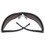 MCR Safety Klondike Safety Glasses, Matte Black Frame, Gray Lens, 12/Box CRWKD112BX