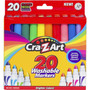 Cra-Z-Art Washable Markers, Broad Bullet Tip, Assorted Classic/Neon/Pastel Colors, 20/Set (CZA44402WM20) View Product Image