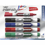 BIC Intensity Dry Erase Marker - Chisel Marker Point - Assorted Ink