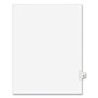 Avery Preprinted Legal Exhibit Side Tab Index Dividers, Avery Style, 10-Tab, 21, 11 x 8.5, White, 25/Pack, (1021)
