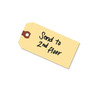 Avery Unstrung Shipping Tags, 11.5 pt Stock, 4.75 x 2.38, Manila, 1,000/Box (AVE12305) View Product Image