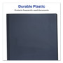Avery Lay Flat View Report Cover, Flexible Fastener, 0.5" Capacity, 8.5 x 11, Clear/Gray Avery Lay Flat View Report Cover, Flexible Fastener, 0.5" Capacity, 8.5 x 11, Clear/Gray