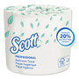 Scott Essential Standard Roll Bathroom Tissue for Business, Septic Safe, 1-Ply, White, 1,210 Sheets/Roll, 80 Rolls/Carton (KCC05102CT) View Product Image