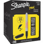 Sharpie Industrial Permanent Markers - Fine Marker Point - Black Ink