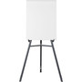 MasterVision Quantum Heavy Duty Display Easel, 35.62" to 61.22" High, Plastic, Black