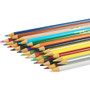 Prang Colored Pencil Sets, 3.3 mm, 2B, Assorted Lead and Barrel Colors, 24/Pack (DIX22240) View Product Image