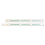 Eco-Products Clear Wrapped Straw, 7.75", PLA, 400/Pack, 24 Packs/Carton (ECOEPST770) View Product Image