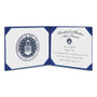 AbilityOne 7510001153250 SKILCRAFT Award Certificate Binder, 8.5 x 11, Air Force Seal, Blue/Silver (NSN1153250) View Product Image