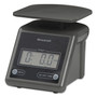 Brecknell Electronic Postal Scale, 7 lb Capacity, 5 1/2 x 5 1/5 Platform, Gray View Product Image