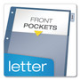 Cardinal Poly 1-Pocket Index Dividers, 8-Tab, 11 x 8.5, Assorted