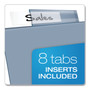 Cardinal Poly 1-Pocket Index Dividers, 8-Tab, 11 x 8.5, Assorted (CRD84017) View Product Image