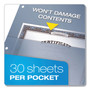Cardinal Poly 1-Pocket Index Dividers, 8-Tab, 11 x 8.5, Assorted