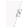 Cardinal Paper Insertable Dividers, 8-Tab, 11 x 17, White, Clear Tabs, 1 Set (CRD84815) View Product Image