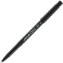 uniball ONYX Rollerball Pen, Stick, Fine 0.7 mm, Black Ink, Black Barrel, 72/Pack