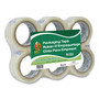 Duck Commercial Grade Packaging Tape, 3" Core, 1.88" x 109 yds, Clear, 6/Pack (DUC240054) View Product Image