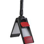 Rubbermaid Commercial Adaptable Flat Mop Frame - Ergonomic - Black - (RCP2132428)
