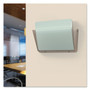 deflecto Unbreakable DocuPocket Wall File, Letter Size, 14.5" x 3" x 6.5", Smoke