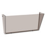 deflecto Unbreakable DocuPocket Wall File, Letter Size, 14.5" x 3" x 6.5", Smoke