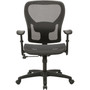 Lorell Mid-back Chair, Mesh Back, 27-3/4"x27"x38-2/3*-42-7/8", BK (LLR83293) View Product Image